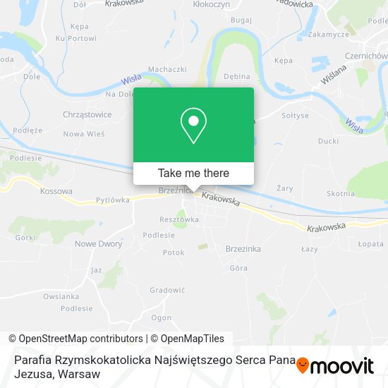 Parafia Rzymskokatolicka Najświętszego Serca Pana Jezusa map