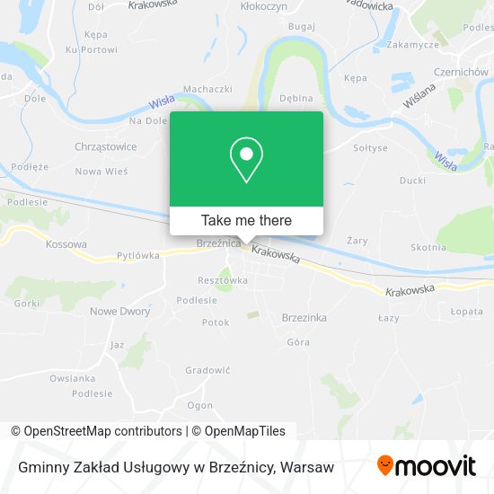 Gminny Zakład Usługowy w Brzeźnicy map