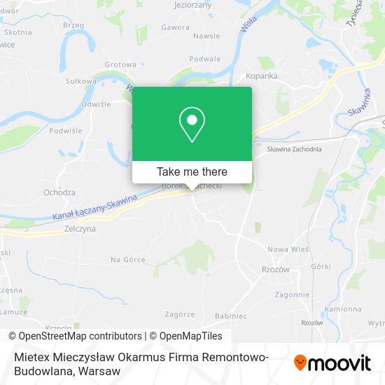 Mietex Mieczysław Okarmus Firma Remontowo-Budowlana map