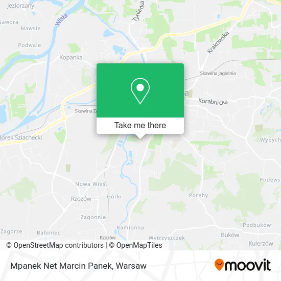 Карта Mpanek Net Marcin Panek