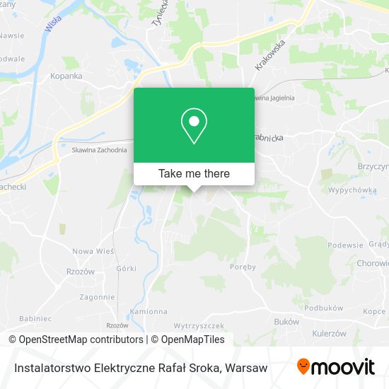 Instalatorstwo Elektryczne Rafał Sroka map