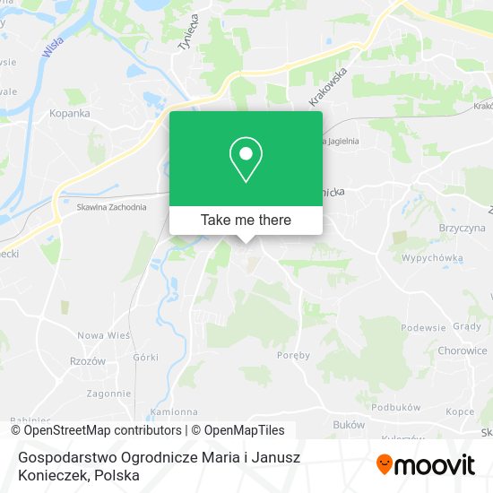 Gospodarstwo Ogrodnicze Maria i Janusz Konieczek map