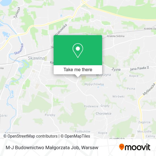 M-J Budownictwo Małgorzata Job map