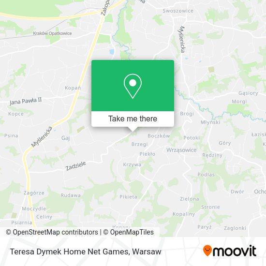 Teresa Dymek Home Net Games map