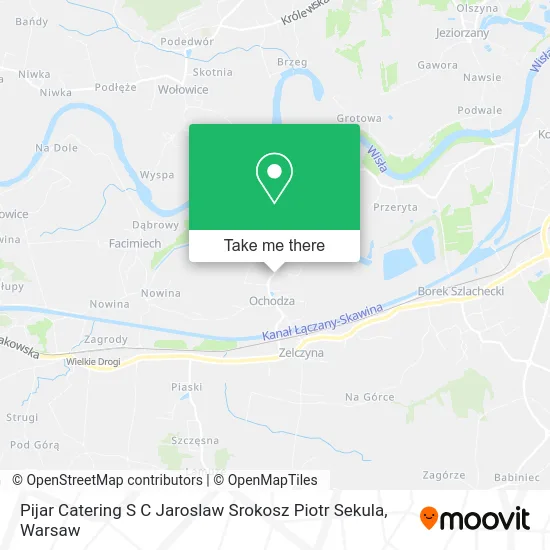 Карта Pijar Catering S C Jaroslaw Srokosz Piotr Sekula
