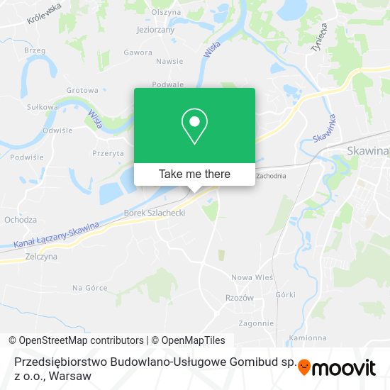 Przedsiębiorstwo Budowlano-Usługowe Gomibud sp. z o.o. map