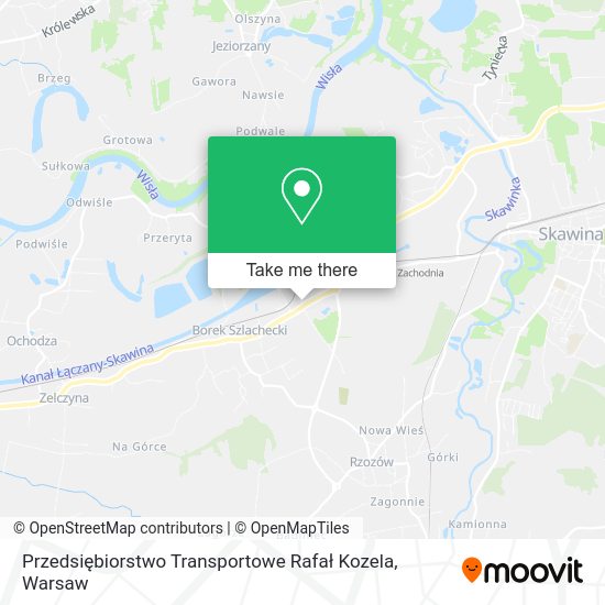 Przedsiębiorstwo Transportowe Rafał Kozela map