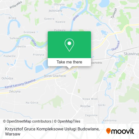 Krzysztof Gruca Kompleksowe Usługi Budowlane map