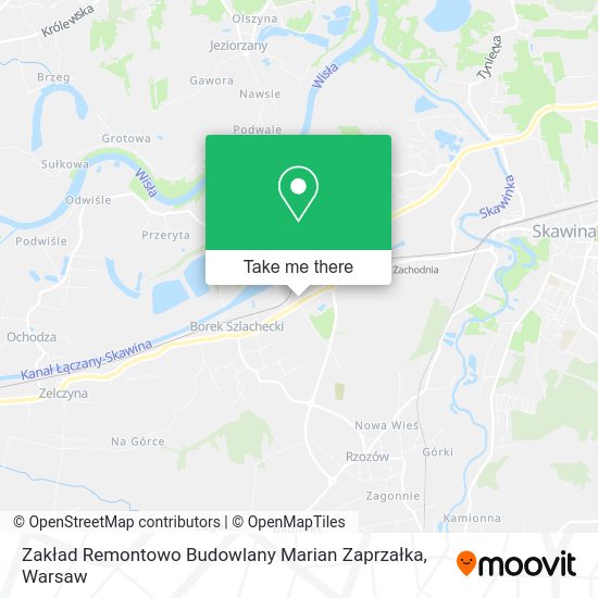 Zakład Remontowo Budowlany Marian Zaprzałka map