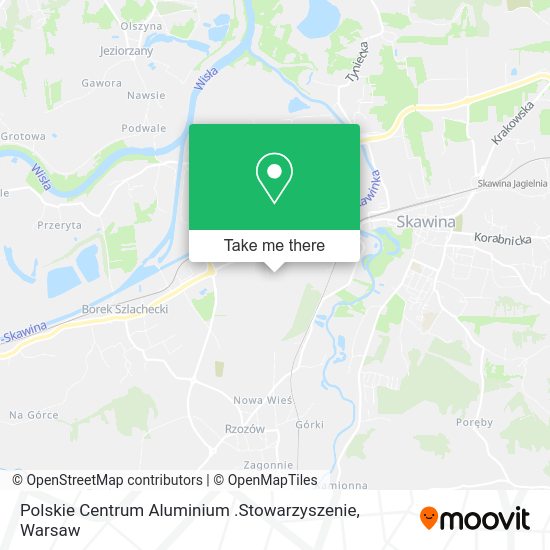 Polskie Centrum Aluminium .Stowarzyszenie map