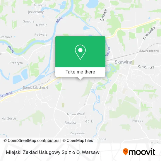 Карта Miejski Zaklad Uslugowy Sp z o O