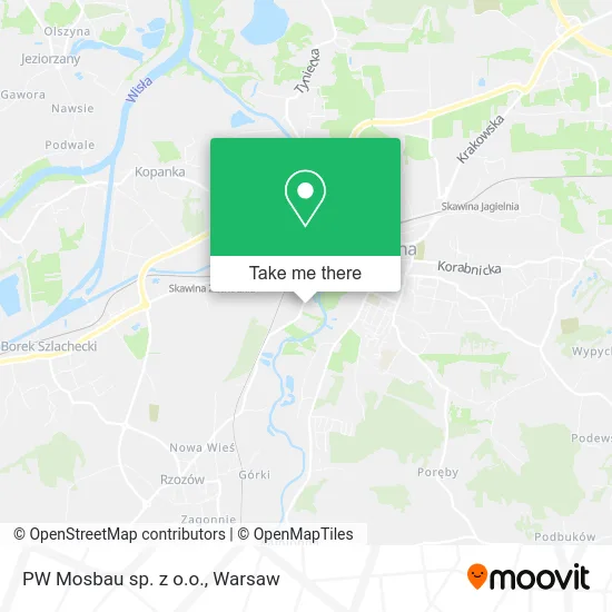 PW Mosbau sp. z o.o. map