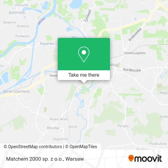 Matchem 2000 sp. z o.o. map