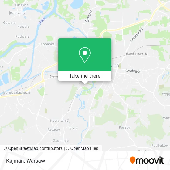Kajman map