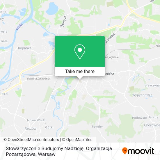 Stowarzyszenie Budujemy Nadzieję. Organizacja Pozarządowa map