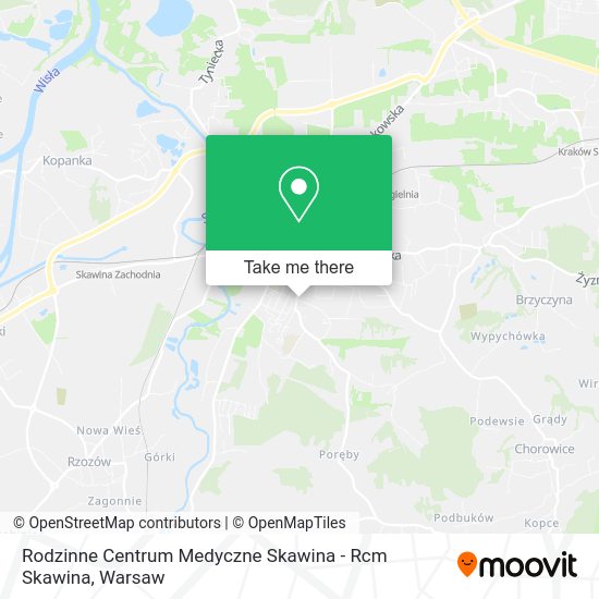 Rodzinne Centrum Medyczne Skawina - Rcm Skawina map