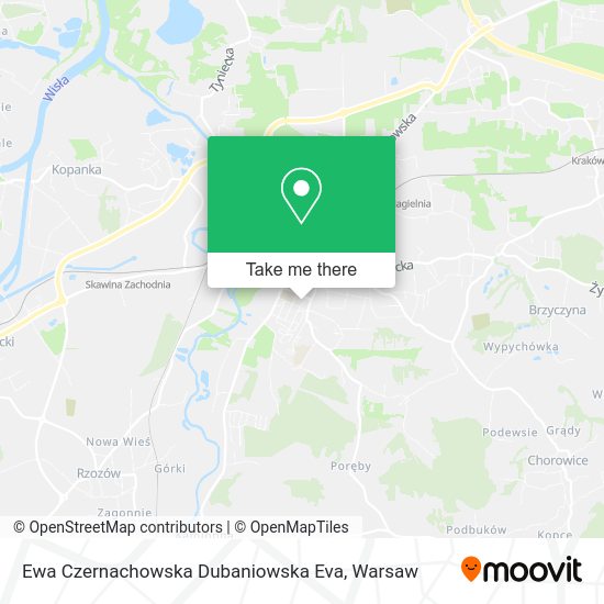 Ewa Czernachowska Dubaniowska Eva map