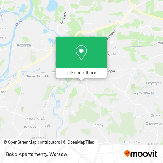 Карта Bako Apartamenty