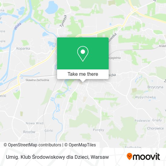 Umig. Klub Środowiskowy dla Dzieci map