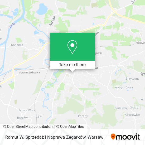 Ramut W. Sprzedaż i Naprawa Zegarków map