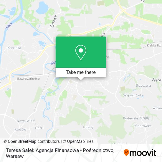 Teresa Sałek Agencja Finansowa - Pośrednictwo map