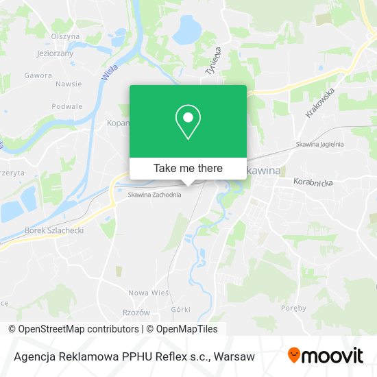 Agencja Reklamowa PPHU Reflex s.c. map