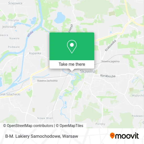 B-M. Lakiery Samochodowe map