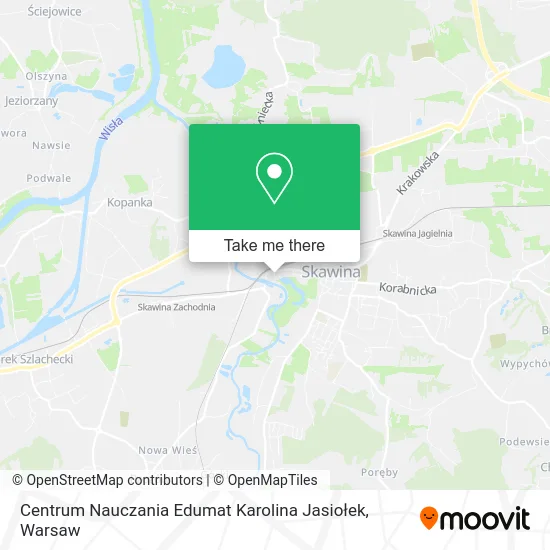 Карта Centrum Nauczania Edumat Karolina Jasiołek