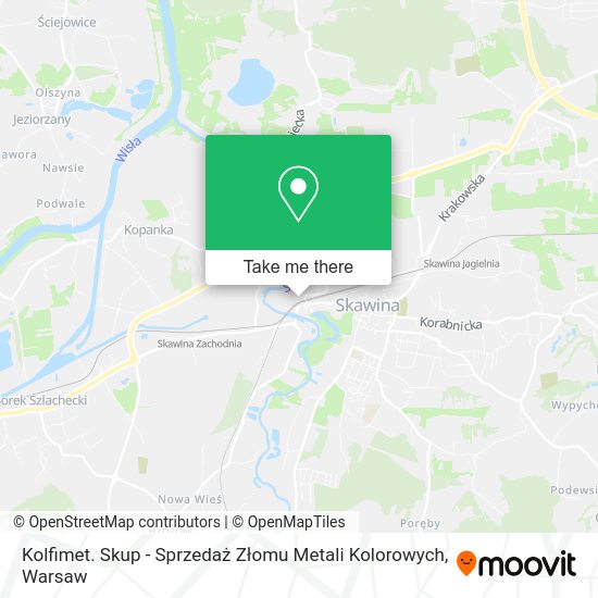 Kolfimet. Skup - Sprzedaż Złomu Metali Kolorowych map