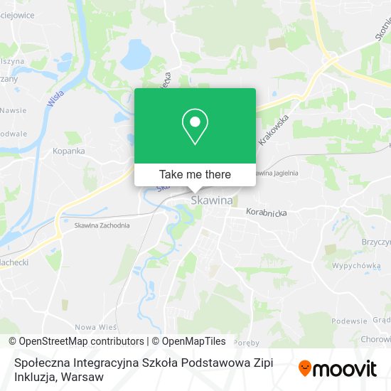 Społeczna Integracyjna Szkoła Podstawowa Zipi Inkluzja map