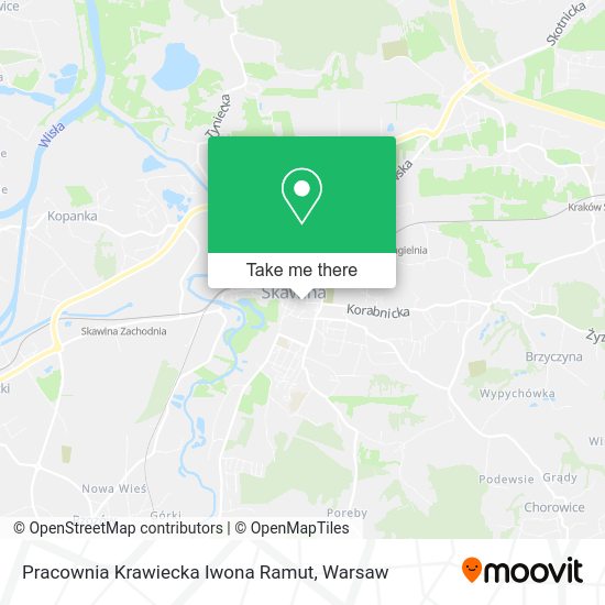 Карта Pracownia Krawiecka Iwona Ramut