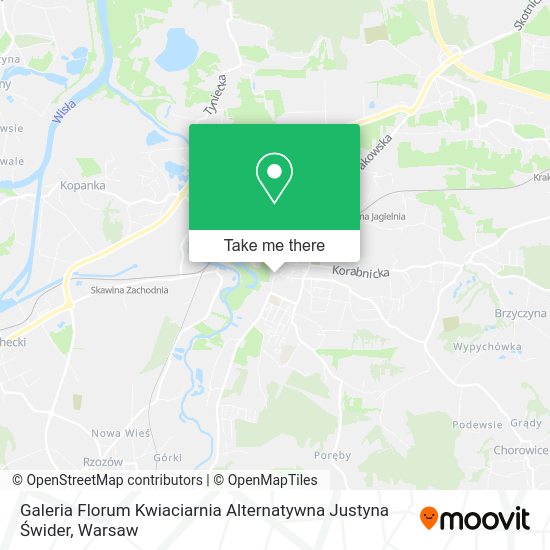 Galeria Florum Kwiaciarnia Alternatywna Justyna Świder map