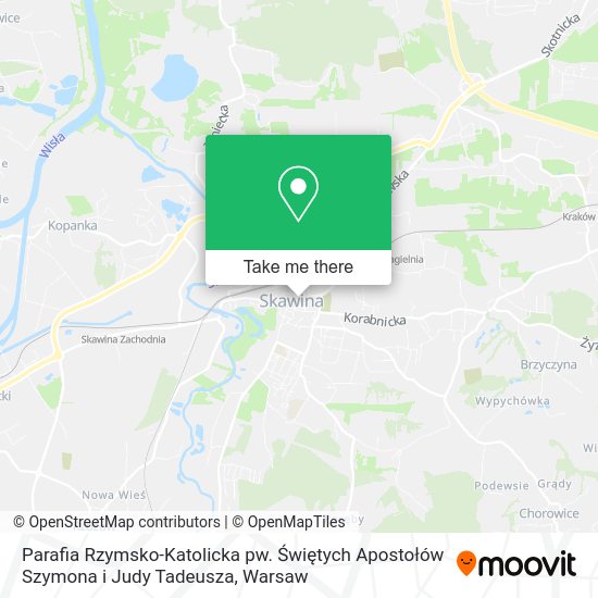 Parafia Rzymsko-Katolicka pw. Świętych Apostołów Szymona i Judy Tadeusza map