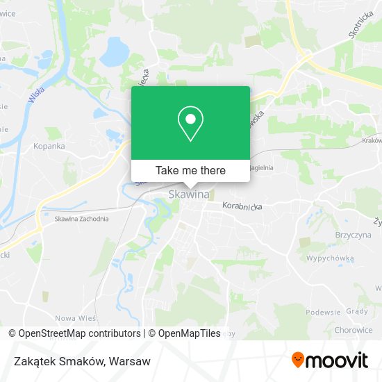 Zakątek Smaków map