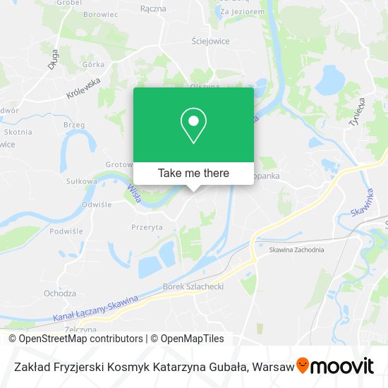 Zakład Fryzjerski Kosmyk Katarzyna Gubała map