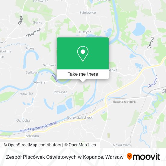 Zespół Placówek Oświatowych w Kopance map