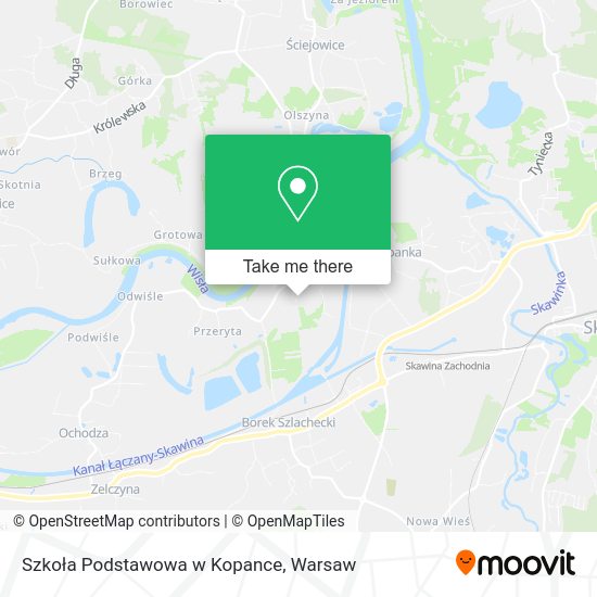 Szkoła Podstawowa w Kopance map