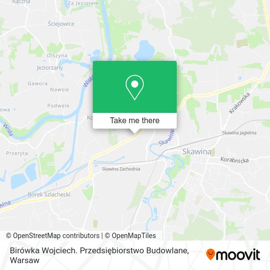 Birówka Wojciech. Przedsiębiorstwo Budowlane map