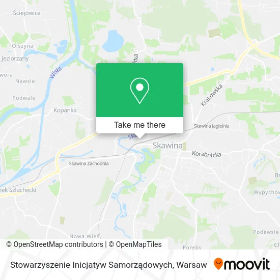 Карта Stowarzyszenie Inicjatyw Samorządowych