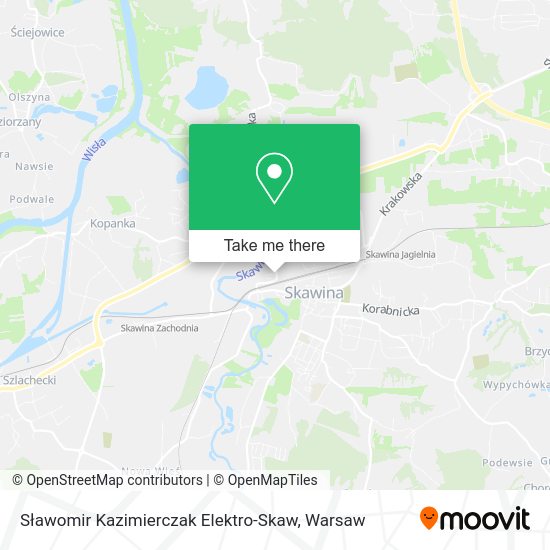 Sławomir Kazimierczak Elektro-Skaw map