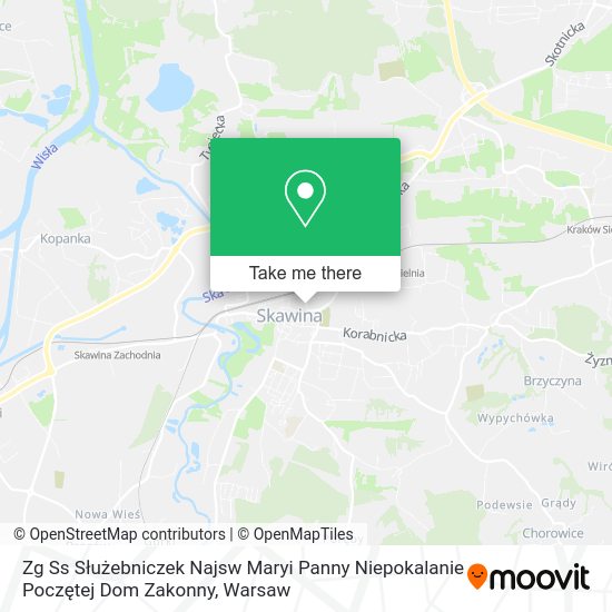 Zg Ss Służebniczek Najsw Maryi Panny Niepokalanie Poczętej Dom Zakonny map