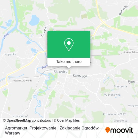 Agromarket. Projektowanie i Zakładanie Ogrodów map