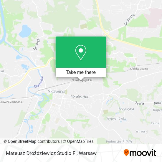 Mateusz Droździewicz Studio Fi map