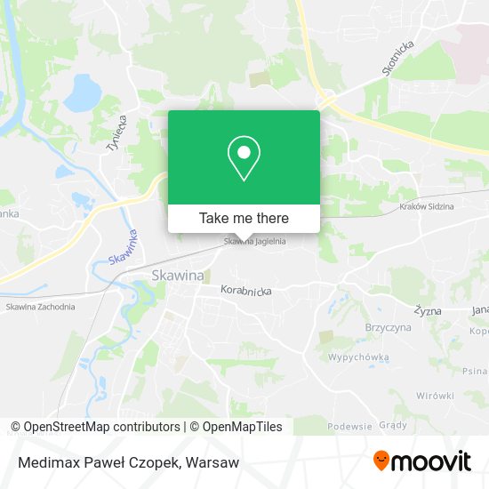 Medimax Paweł Czopek map