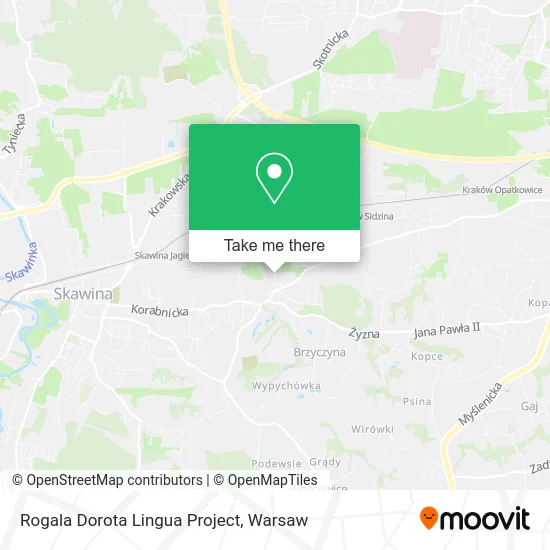 Карта Rogala Dorota Lingua Project