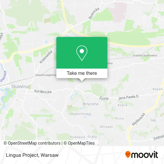 Карта Lingua Project