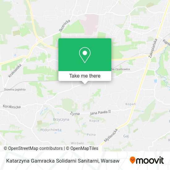 Katarzyna Gamracka Solidarni Sanitarni map