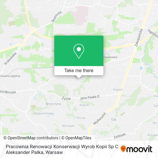 Pracownia Renowacji Konserwacji Wyrob Kopii Sp C Aleksander Palka map