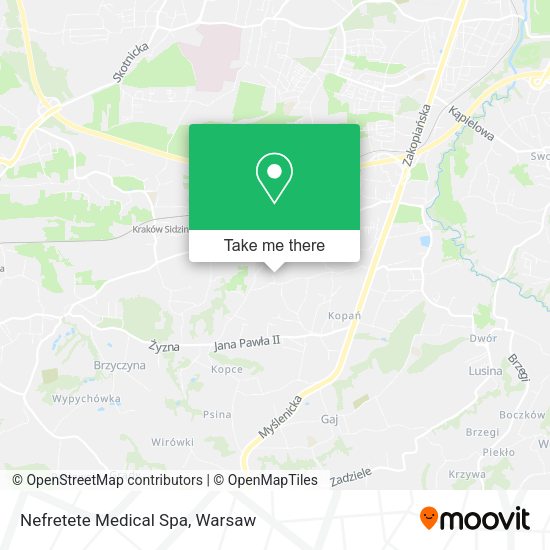 Nefretete Medical Spa map