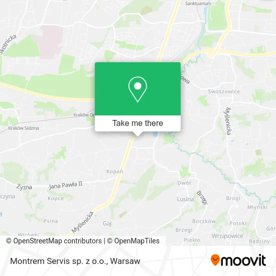 Карта Montrem Servis sp. z o.o.